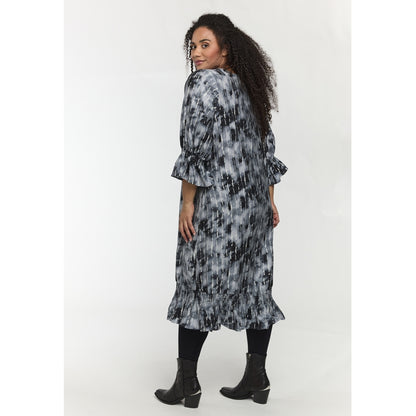 Studio SClara Dress Dress Black grey batik