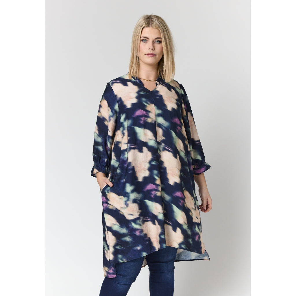 Studio SCoralie Tunic Tunic Mix petrol print