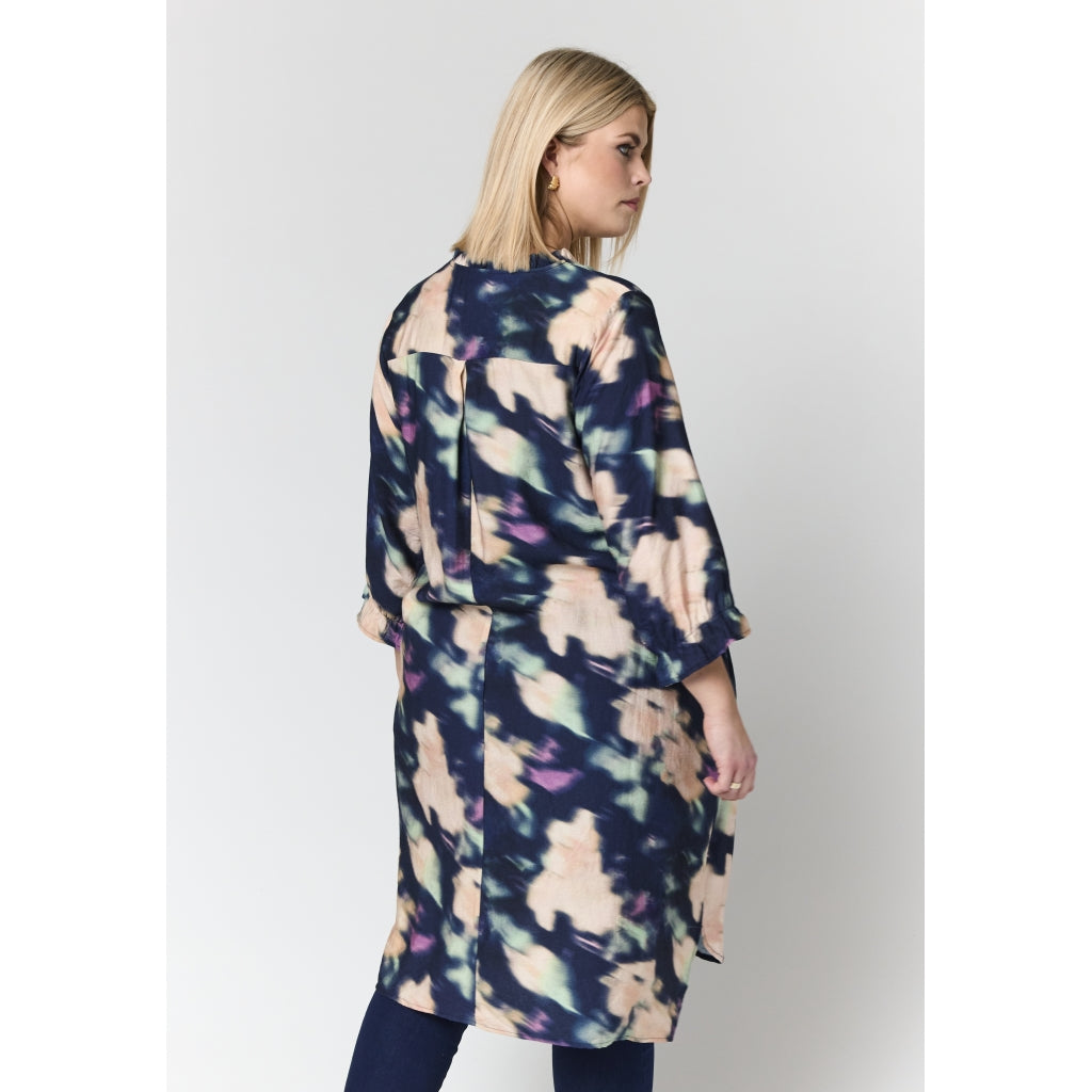 Studio SCoralie Tunic Tunic Mix petrol print