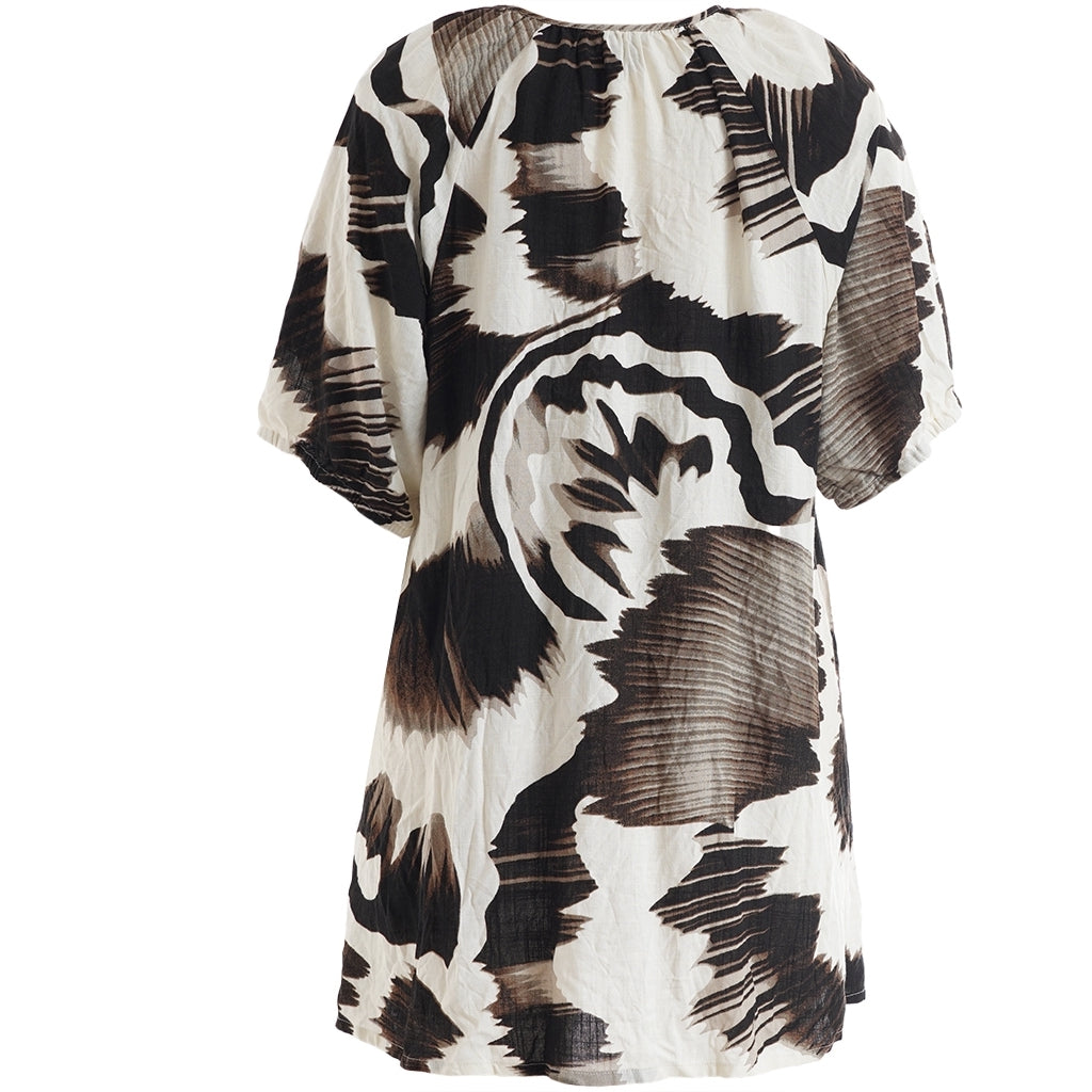 Studio SDorine Tunic Tunic Black/white brown design