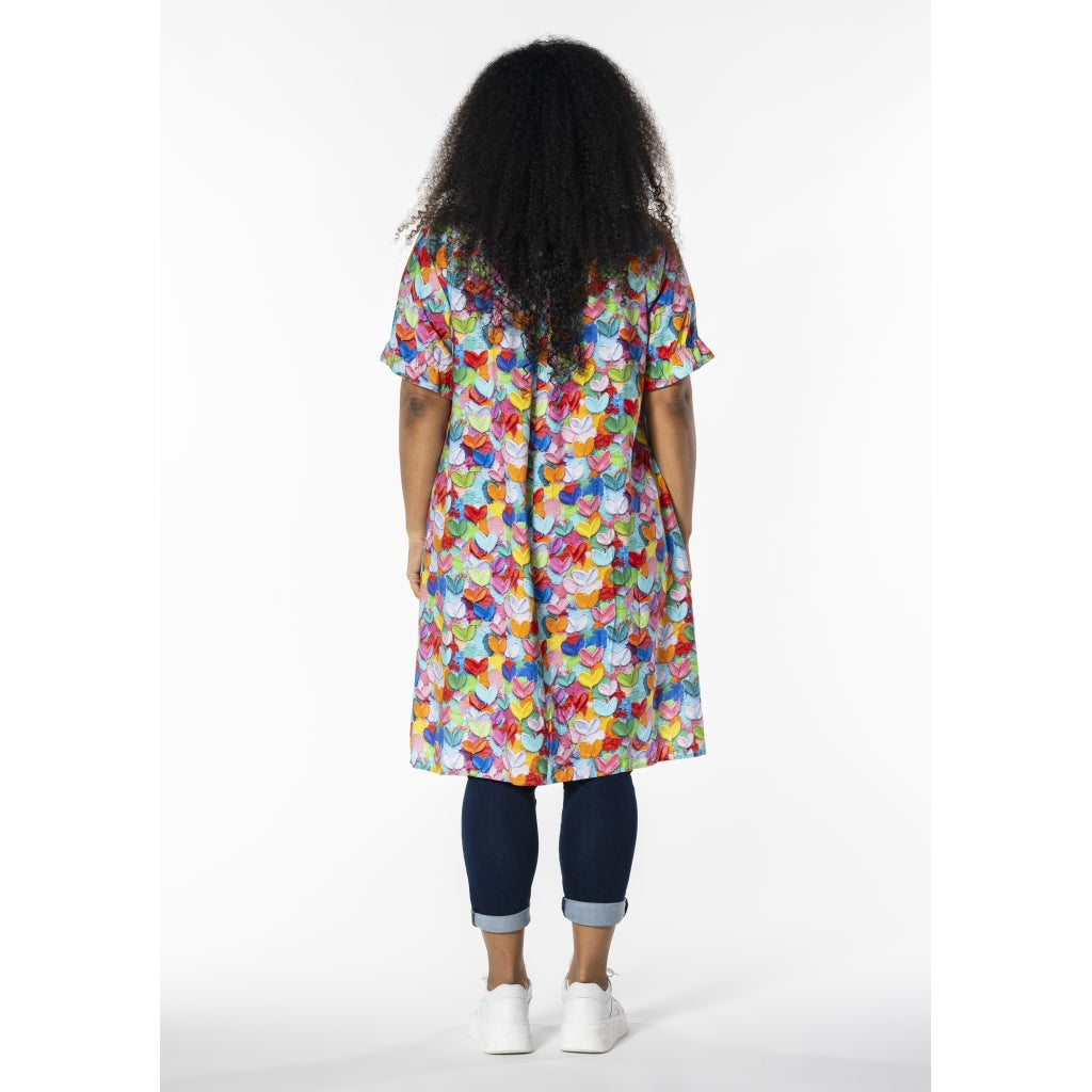 Studio SElma Shirt new sleeve Shirt Colorfull Flowers
