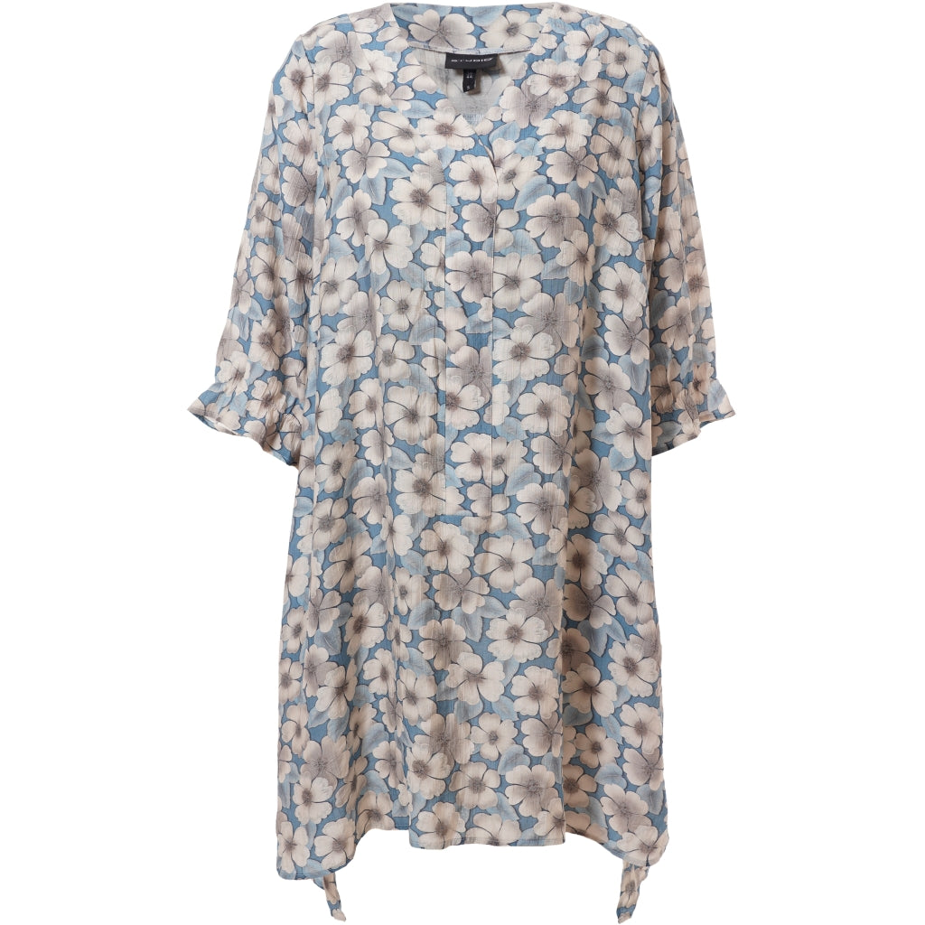 Studio SElma Tunic Tunic Blue/Sand flowers