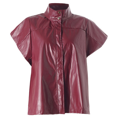 Studio SEloria Jacket with short sleeves Jacket Bordeaux
