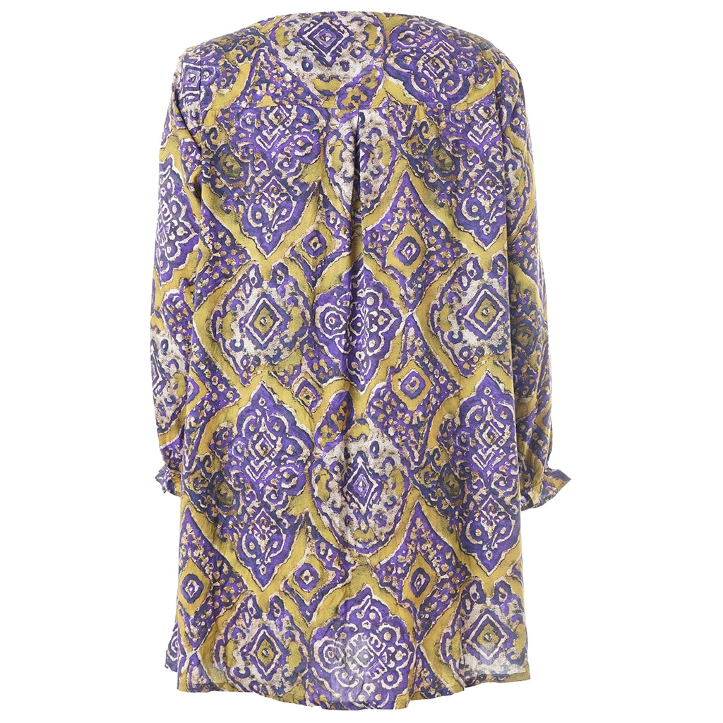 Studio SElsine Tunic Tunic Purple Printed