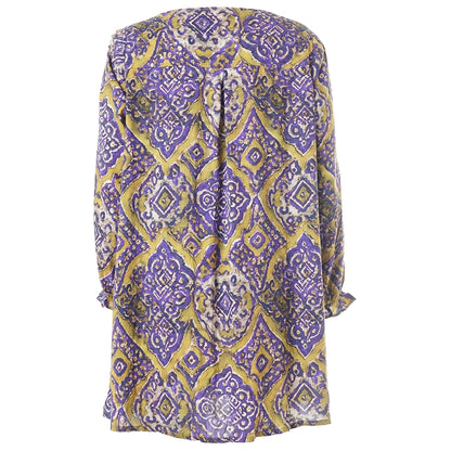 Studio SElsine Tunic Tunic Purple Printed