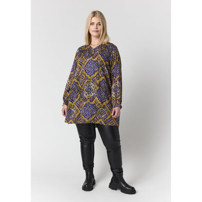Studio SElsine Tunic Tunic Purple Printed