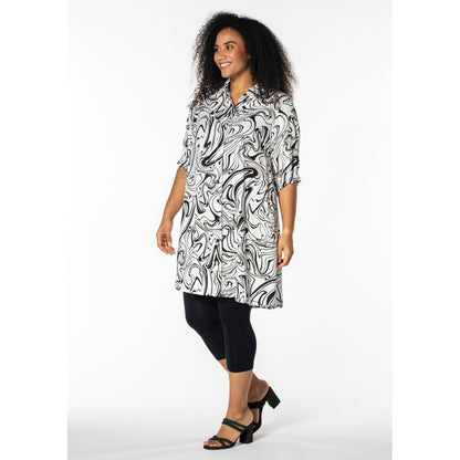 Studio SEmilie Shirt Shirt White with Black zebra