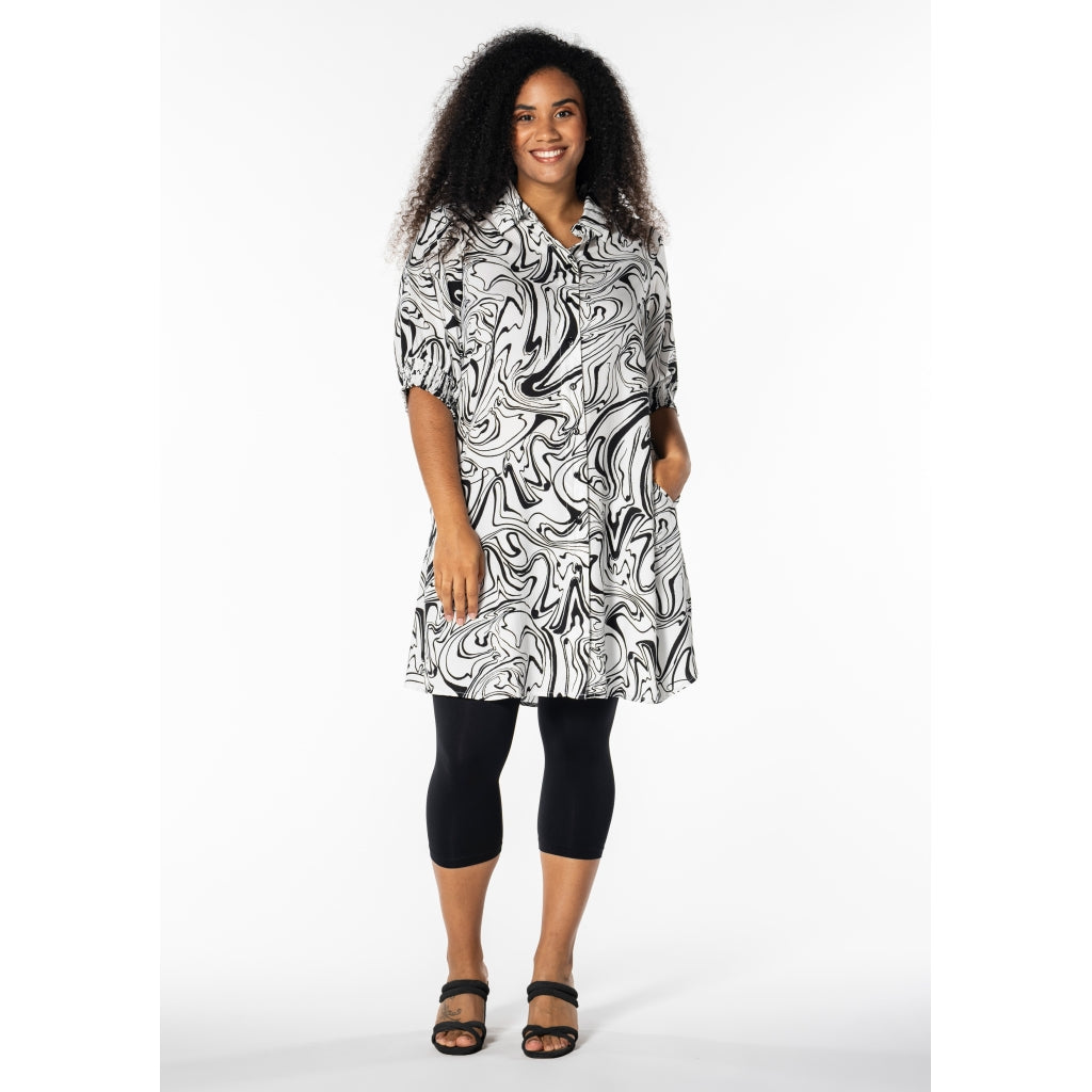 Studio SEmilie Shirt Shirt White with Black zebra