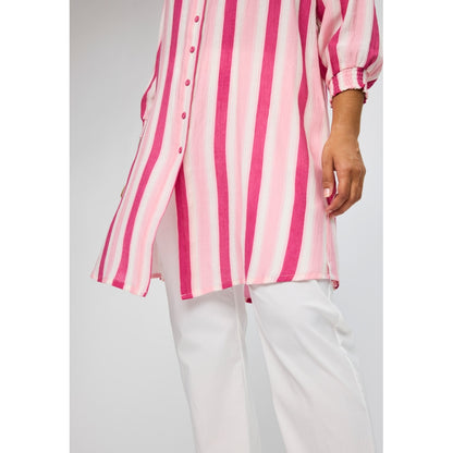 Studio SEmilie Shirt Shirt White/pink stripe