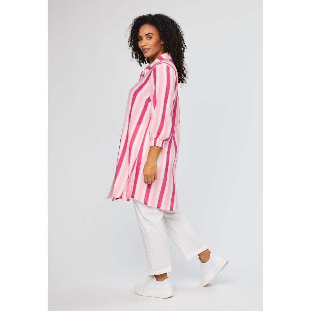 Studio SEmilie Shirt Shirt White/pink stripe
