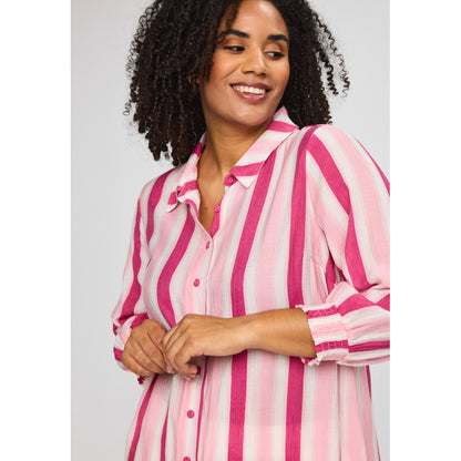 Studio SEmilie Shirt Shirt White/pink stripe