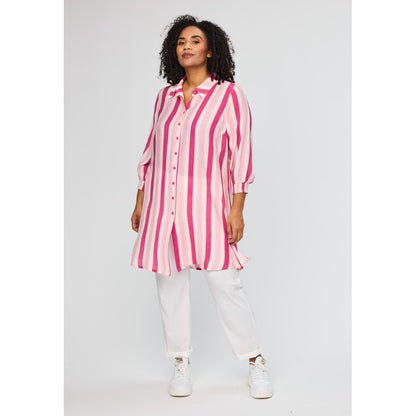 Studio SEmilie Shirt Shirt White/pink stripe