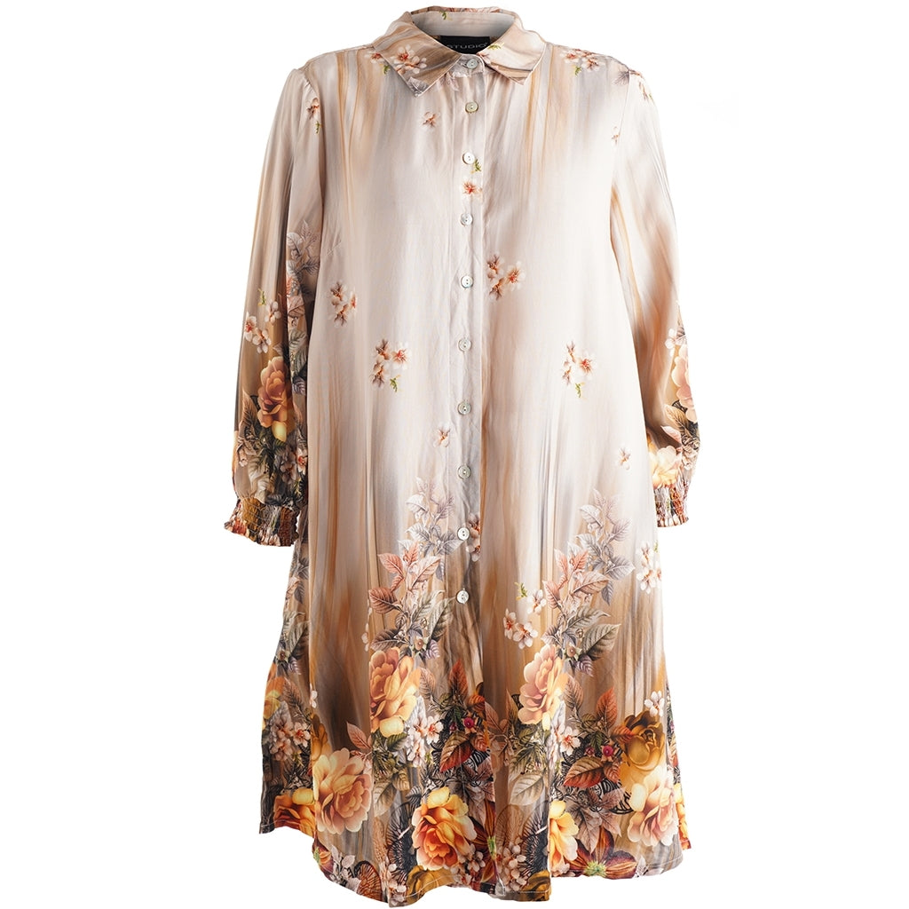 Studio SEmilie Shirt Shirt Sand board with flowers