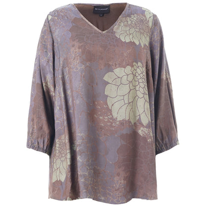 Studio SEmmy Blouse Blouse Brown green mix