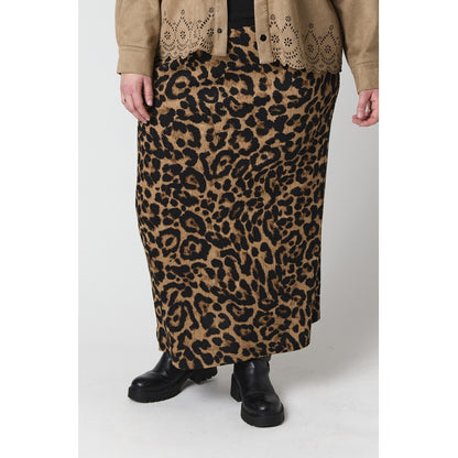 Studio SFanni skirt Skirt Black sand leo crepe