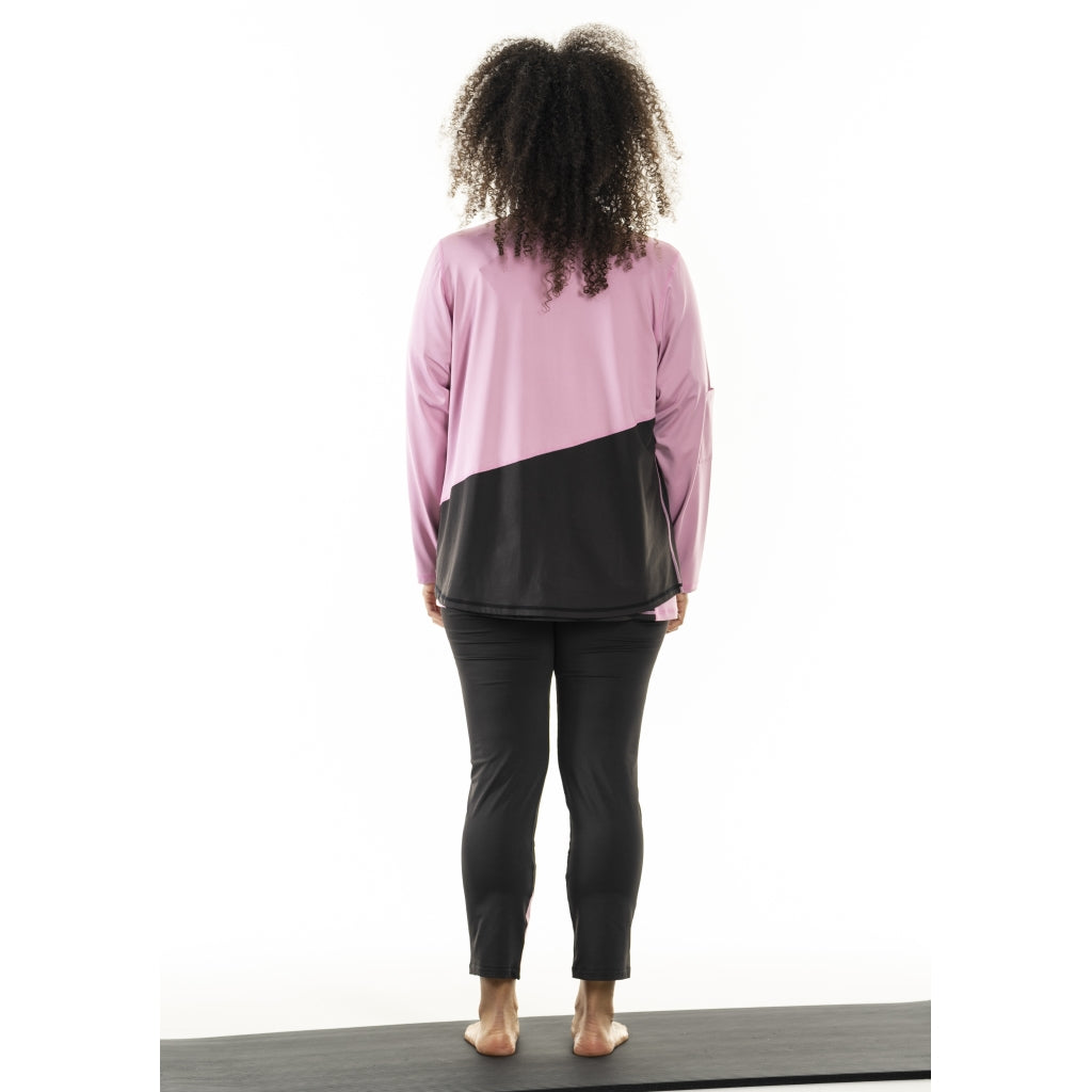 Studio SFitness Leggings Leggings Black with dusty rosa