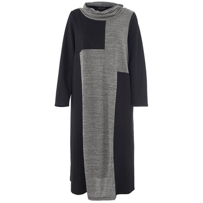 Studio SFlora Dress Dress Black + Grey melange