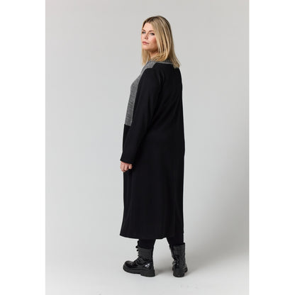 Studio SFlora Dress Dress Black + Grey melange