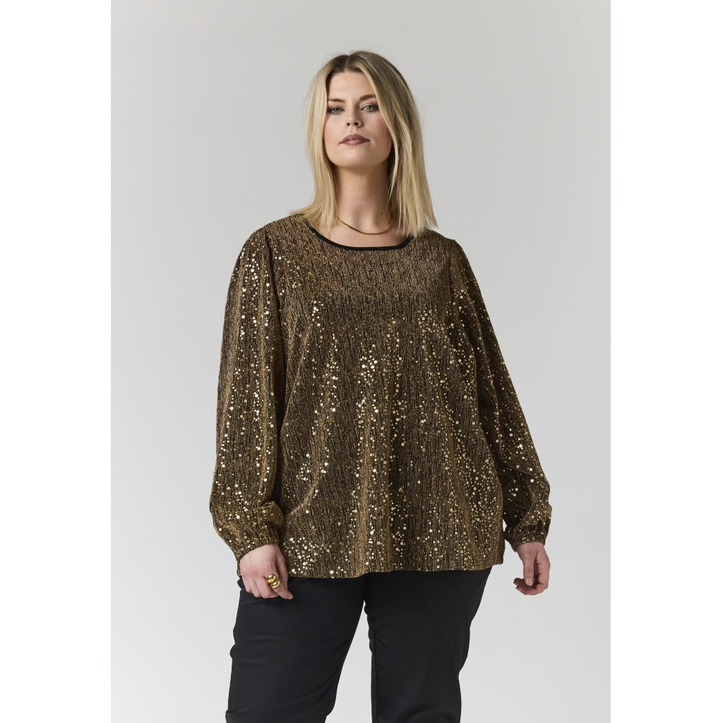 Studio SGulla blouse Blouse Black with Gold