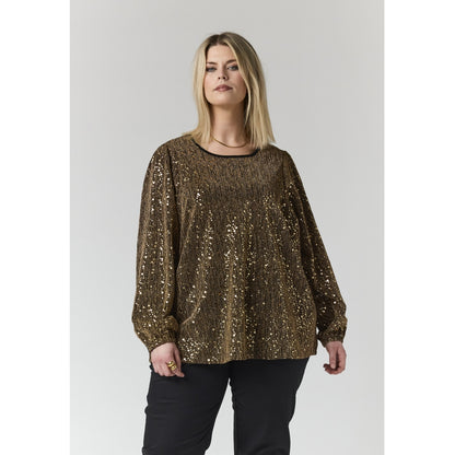 Studio SGulla blouse Blouse Black with Gold