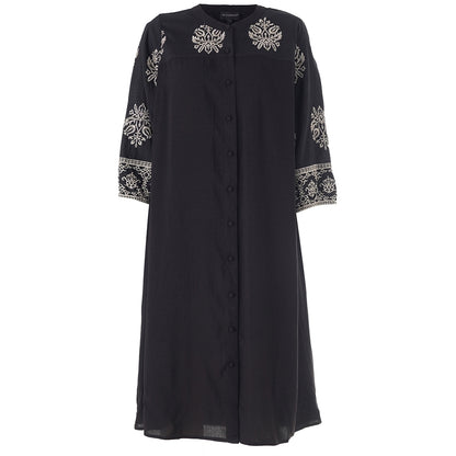 Studio SGunder Dress with embroidery Dress Black