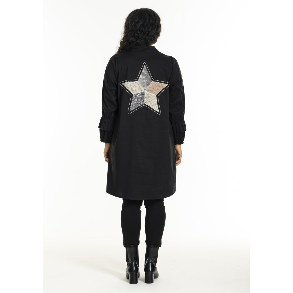 Studio SGunette Shirt star on the back Shirt Black