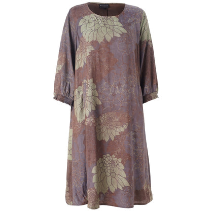 Studio SGunnel Dress Dress Brown green mix