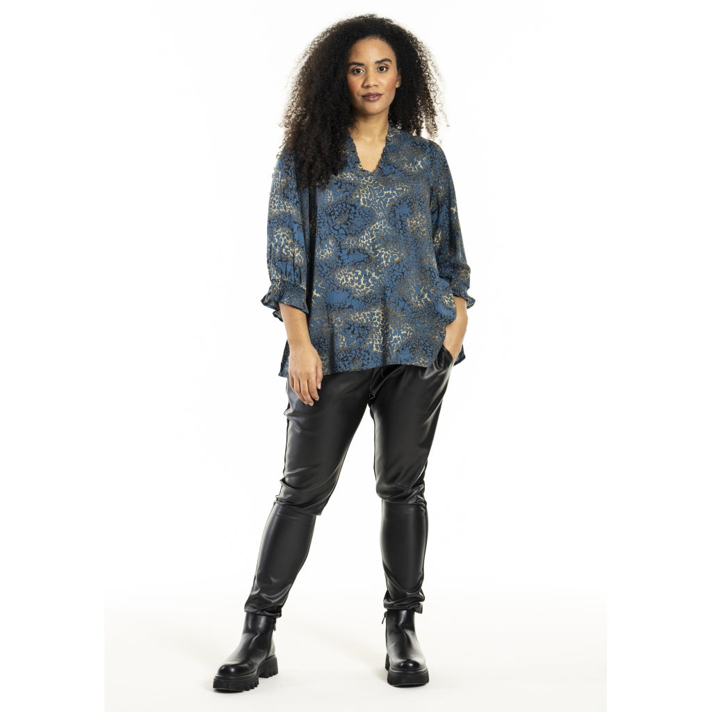 Studio SHasel Fake leather pants Pants Black