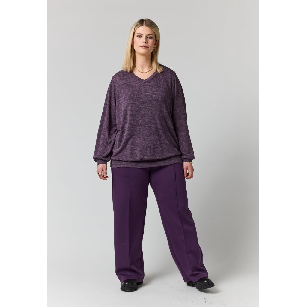 Studio SInga Sweater Sweater Plum Melange