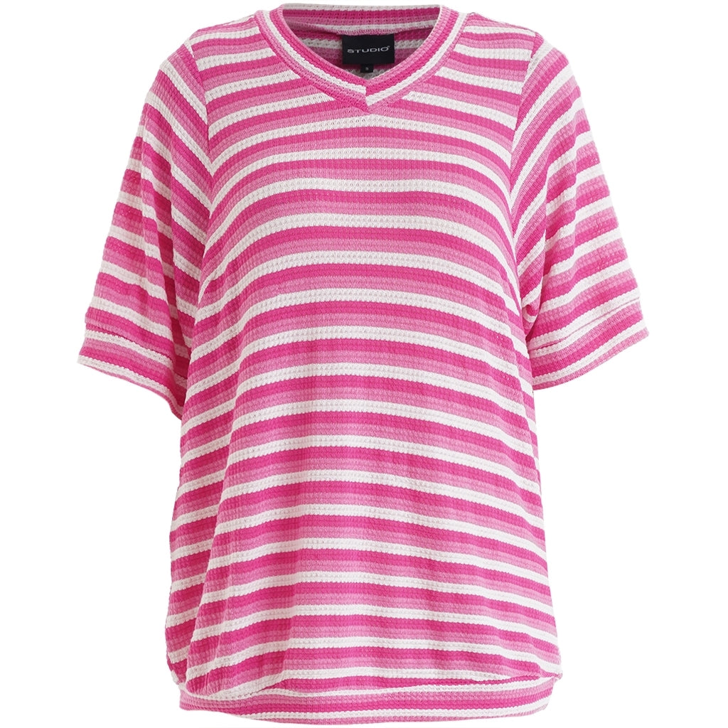 Studio SJessia Blouse Blouse Pink white stripe