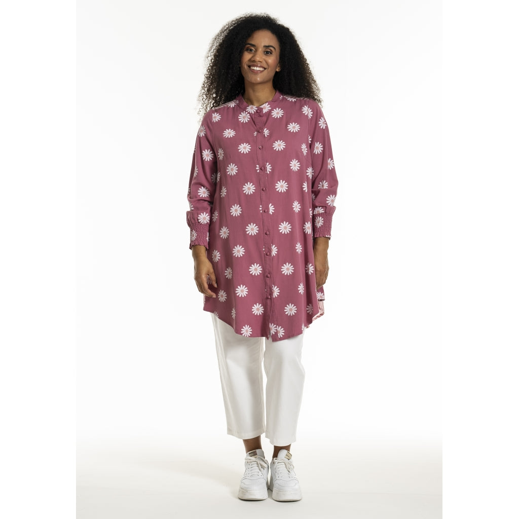 Studio SJuliana Shirt Shirt Old rose with flowers