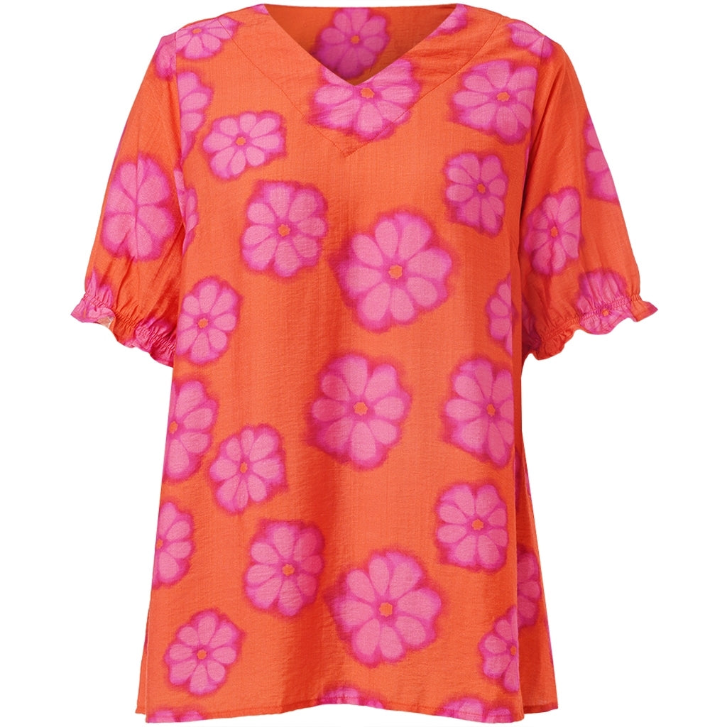 Studio SKerry Blouse Blouse Orange with pink