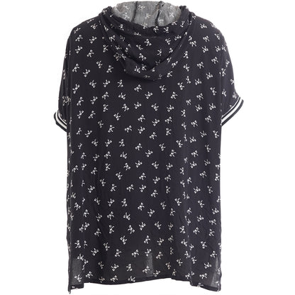 Studio SLilia vest with zipper Vest Black with white