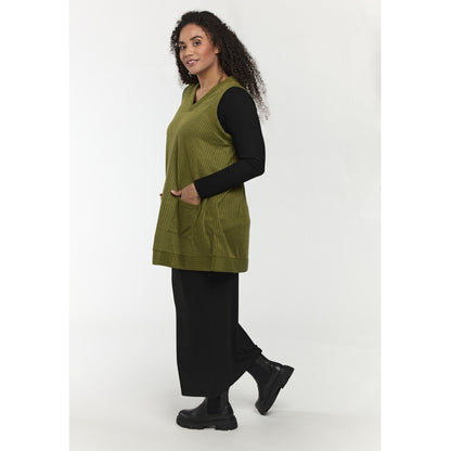 Studio SLily Vest Dress Dress Green