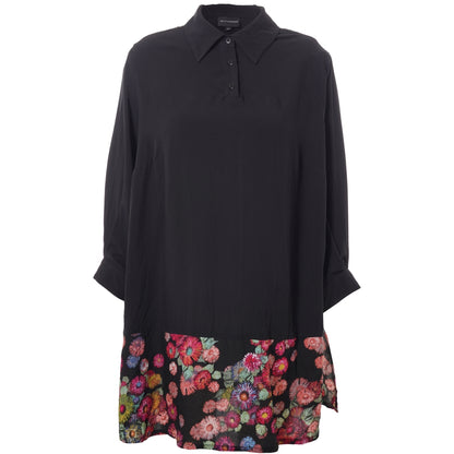Studio SLisan Shirt Shirt Black with multicolor flowers