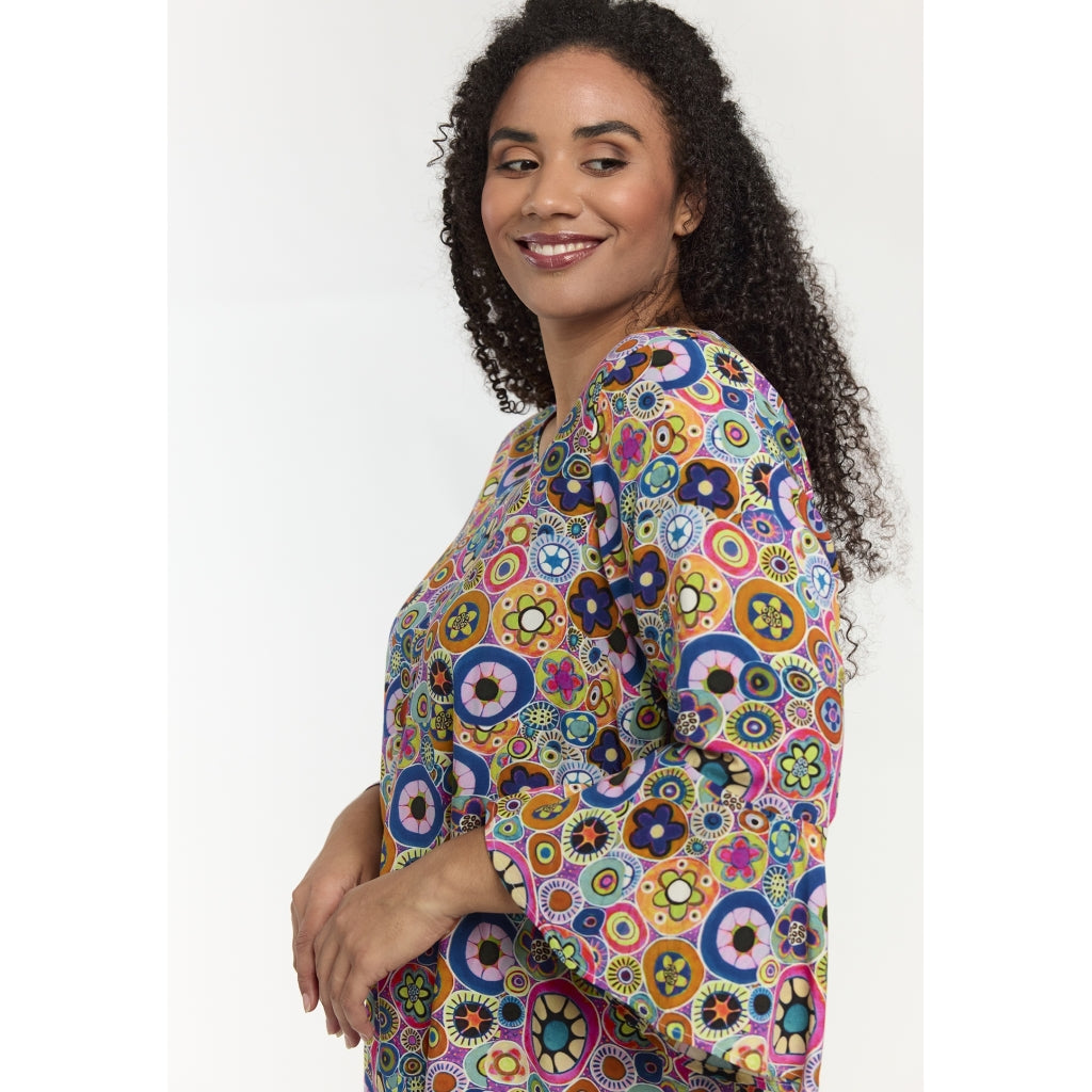 Studio SLiv Blouse Blouse Circle multicolor print
