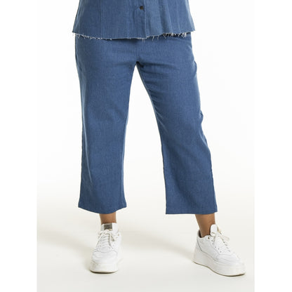 Studio SLora Trousers Trousers Light Blue Denim