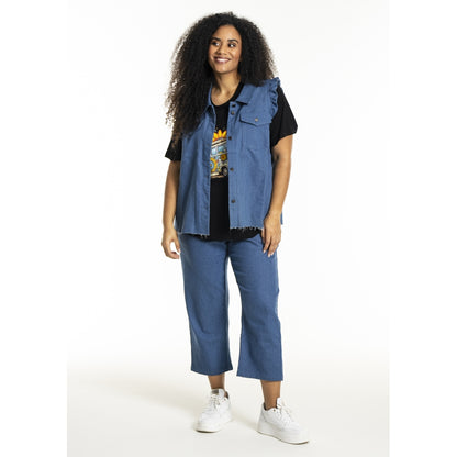 Studio SLucy Jeans vest Vest Light Blue Denim