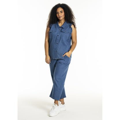 Studio SLucy Jeans vest Vest Light Blue Denim