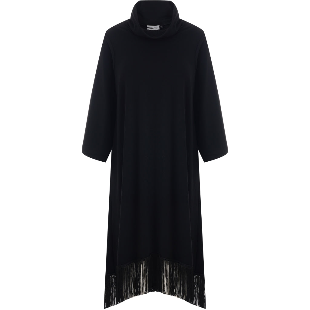 Studio SManda Dress with frays Dress Black