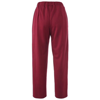 Studio SNovalie Trousers Trousers Bordeaux