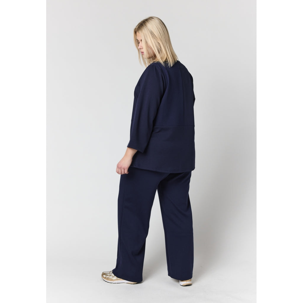 Studio SNovalie Trousers Trousers Navy