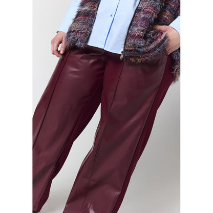 Studio SNovalie Trousers Trousers Bordeaux