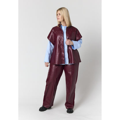 Studio SNovalie Trousers Trousers Bordeaux