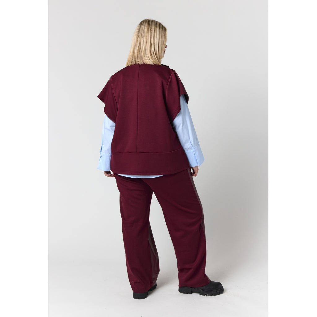 Studio SNovalie Trousers Trousers Bordeaux