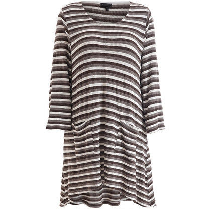 Studio SSSanne Tunic Tunic Brown white stripe