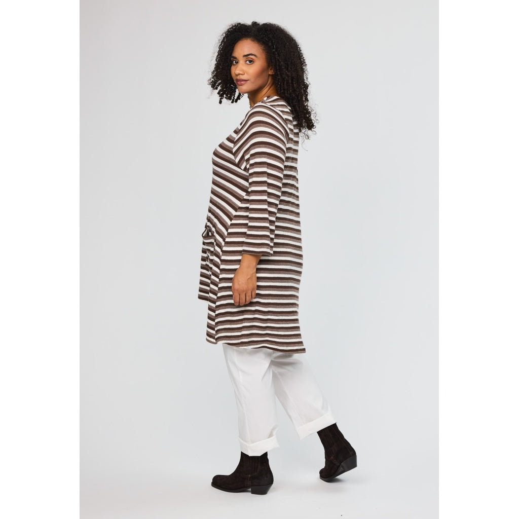 Studio SSSanne Tunic Tunic Brown white stripe