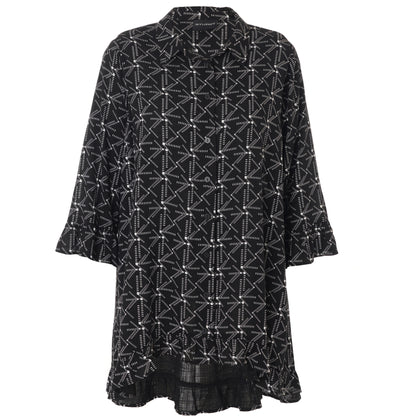 Studio SSilja Tunic Tunic Black with white