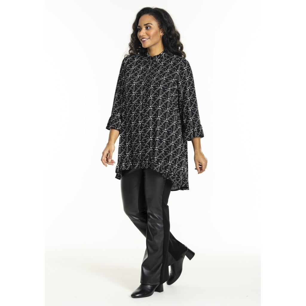 Studio SSilja Tunic Tunic Black with white