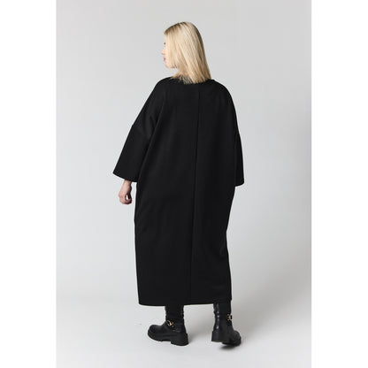 Studio STahlia Dress with leather pocket Dress Black